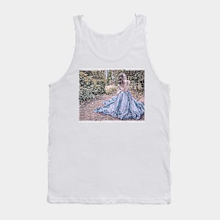 Thinking Girl, Fashion girl Tank Top